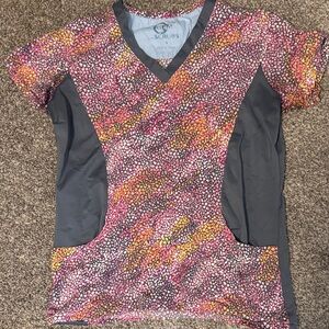 Vibrant Women's scrub Top